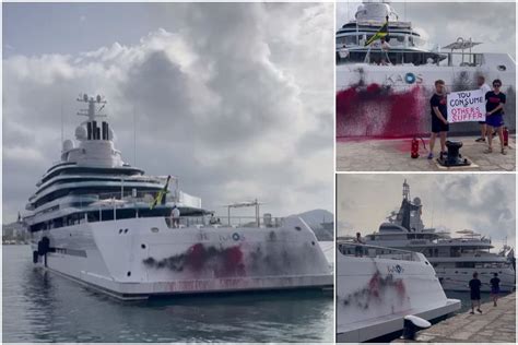 Jul 16, 2023 · A group of climate activists vandalized the $300 million superyacht of Walmart heiress Nancy Walton Laurie in Ibiza on Sunday, drenching the craft’s stern in black and red paint shot from fire ... 